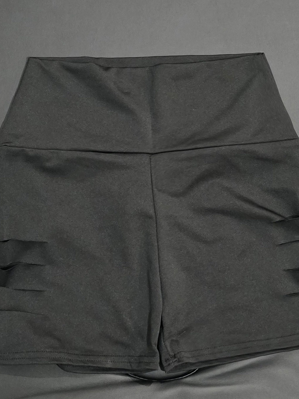 Black Women’s Biker Shorts Rave Wear